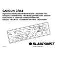 BLAUPUNKT CANCUN CR63 Instrukcja Obsługi