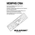 BLAUPUNKT MEMPHIS CR84 Instrukcja Obsługi