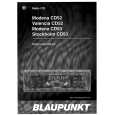 BLAUPUNKT VALENCIA CD52 Instrukcja Obsługi