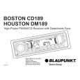 BLAUPUNKT BOSTON CD189 Instrukcja Obsługi