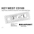 BLAUPUNKT KEY WEST CD169 Instrukcja Obsługi